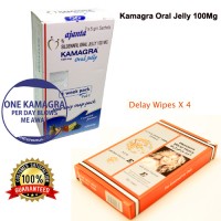 Kamagra Oral Jelly with Dragon Delay Wipes